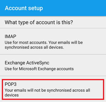 POP Account