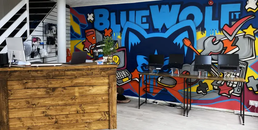 Web Design For Bluewolf IT